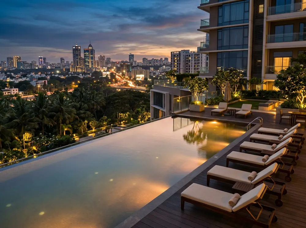 Rooftop Infinity Pool
