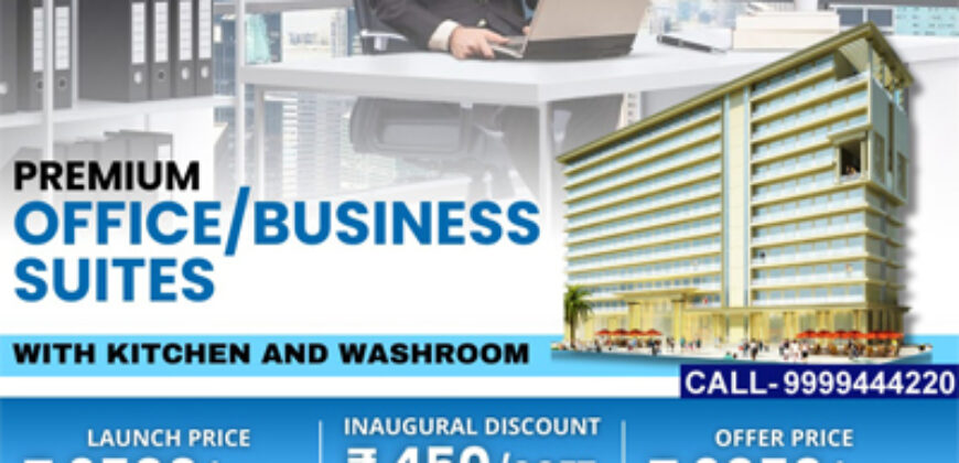 Golden i the Blue Office Space