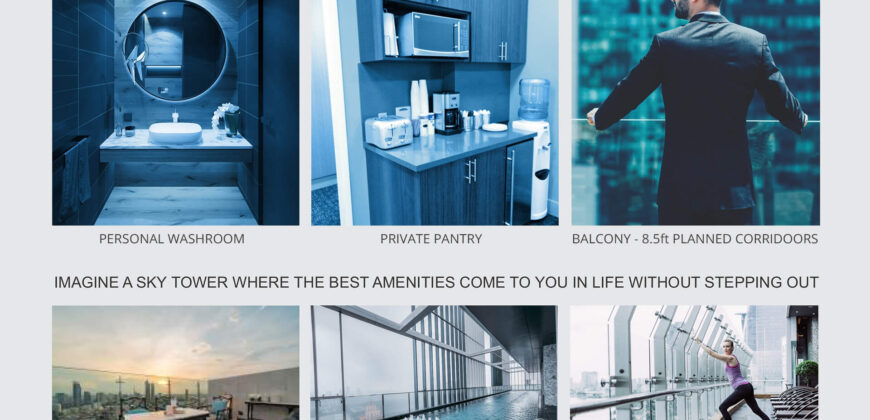 Golden i the Blue Office Space