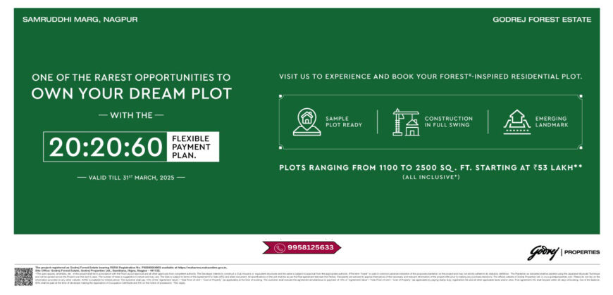 Godrej Plots Nagpur – Invest in the Future of Urban Living