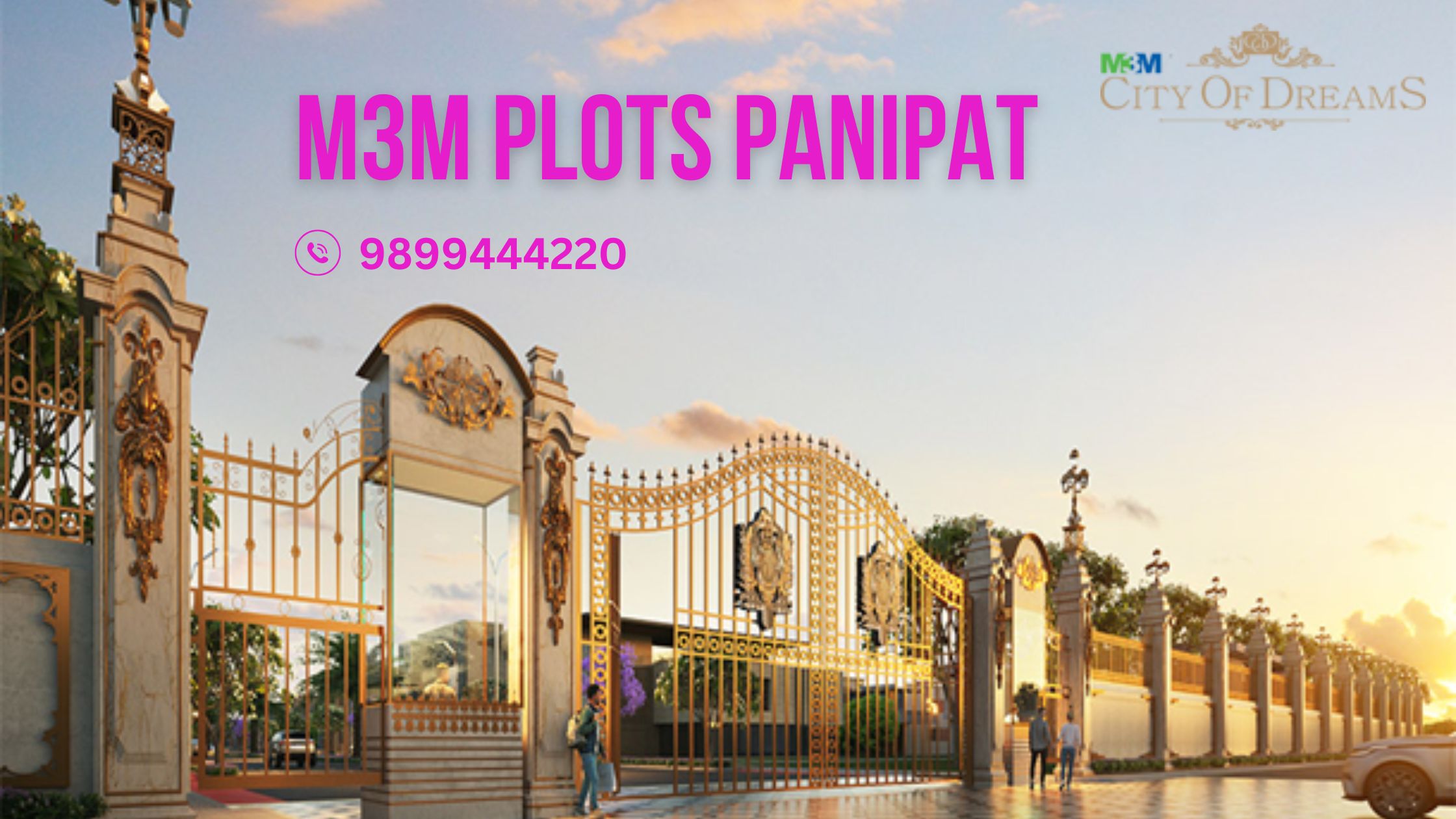 M3M Panipat Residential Plots – 300 to 1000 Sq.Yrd