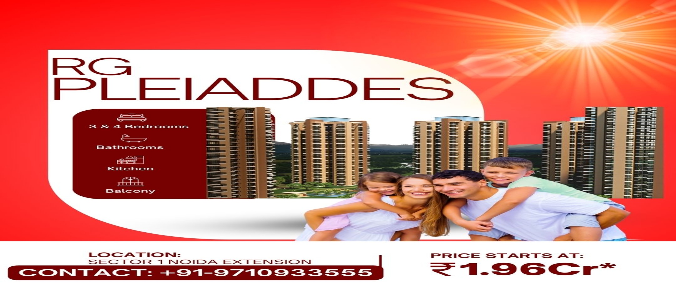 RG Pleiaddes Greater Noida West – Premium Flats with Modern Amenities