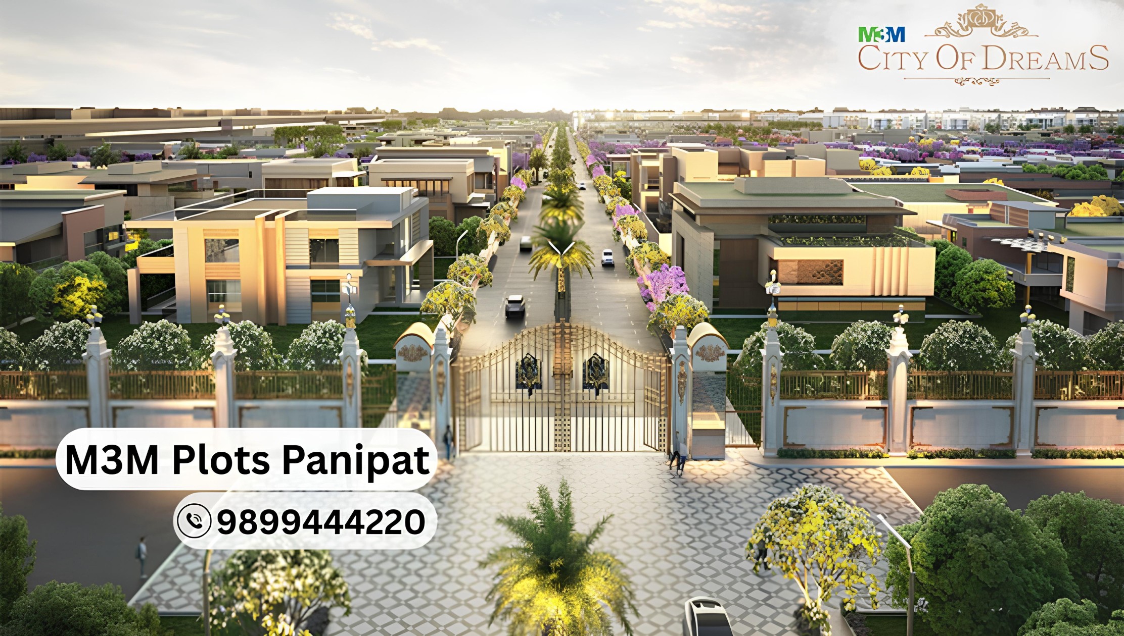 M3M Plots in Panipat – Luxury Township on 350 Acres