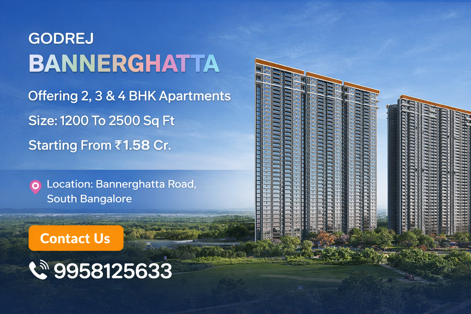 Residential Luxury: The Godrej Bannerghatta Road Bangalore