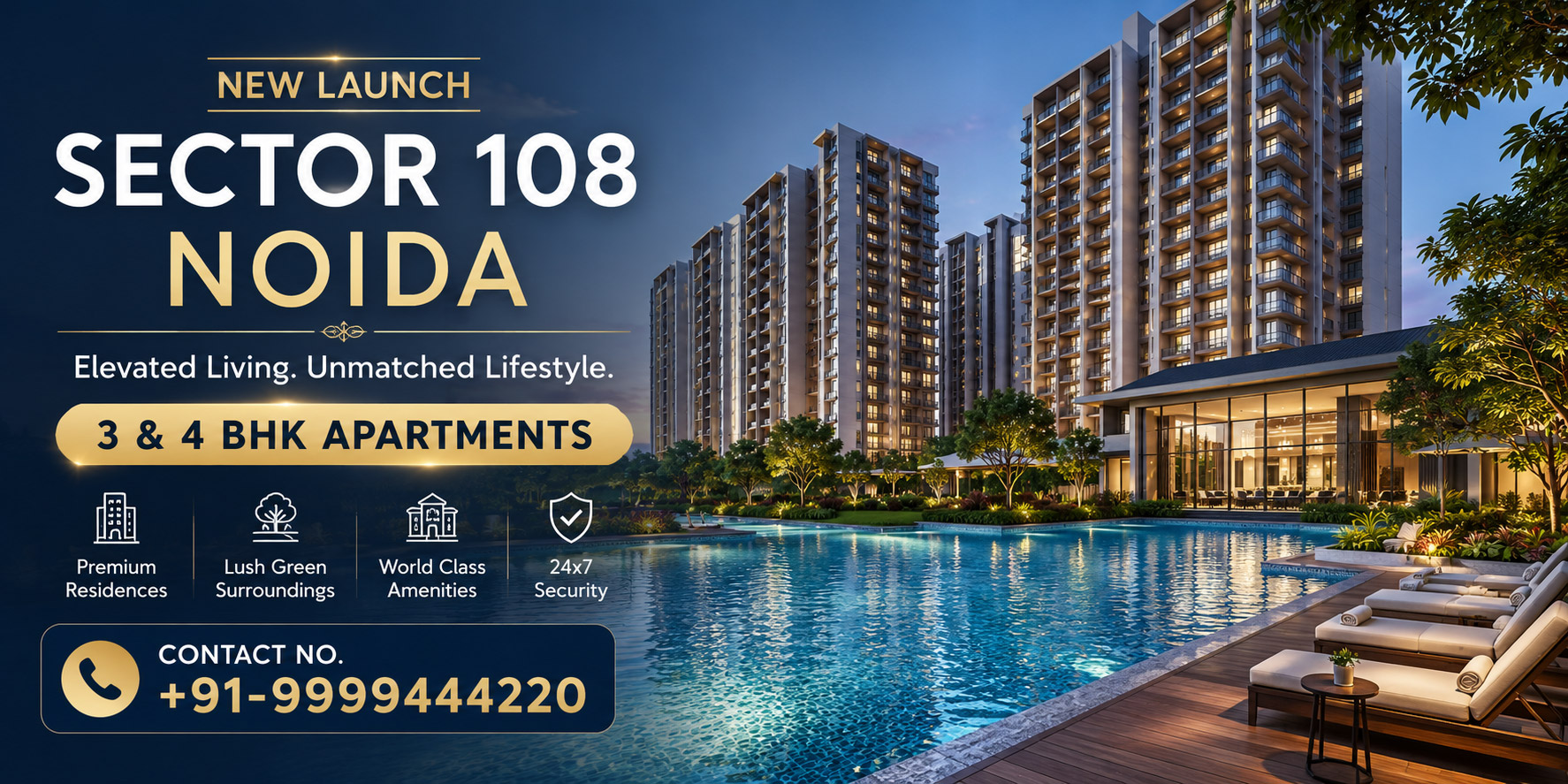 Upcoming Projects in Sector 108 Noida: Your Guide to Luxury Living