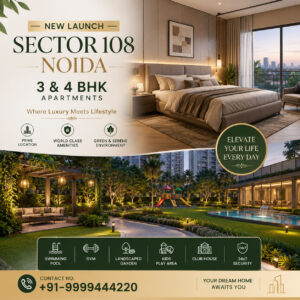 3 BHK Apartments in Sector 108 Noida