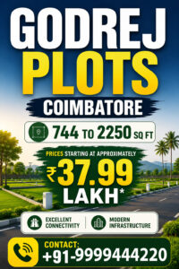 Godrej Plots Coimbatore – Premium Residential Plots